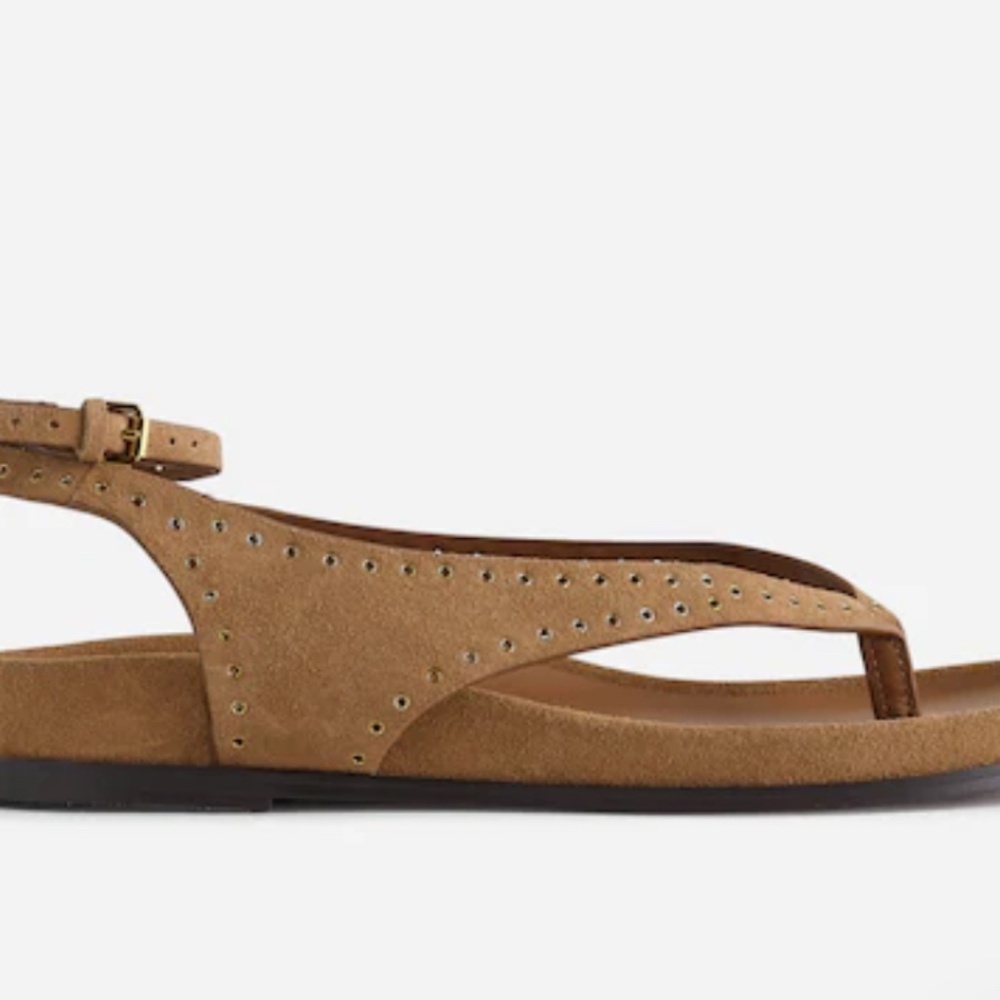 The Eleni Ankle Wrap Thong Sandal in Embellished - Picture 3 of 3